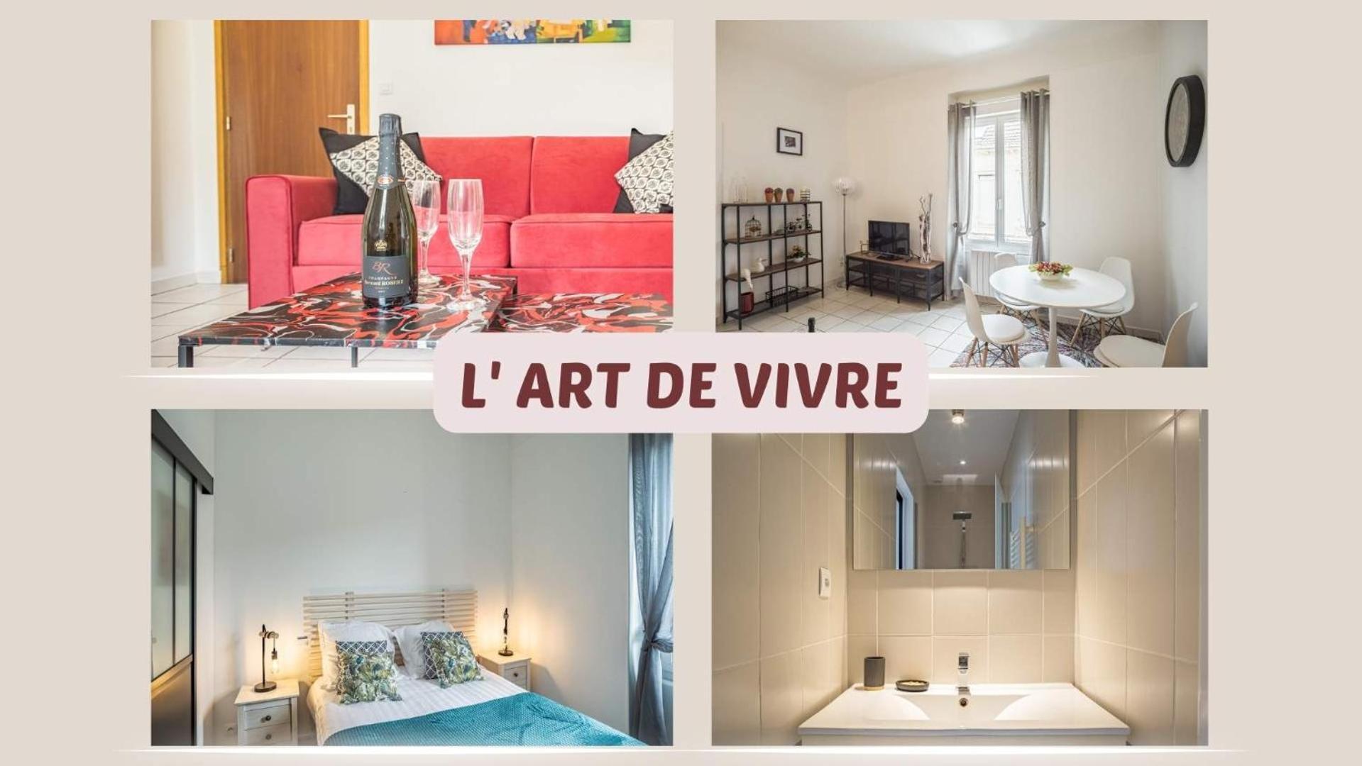 L' Art De Vivre - 3 Min Hypercentre - 4 Personnes Apartman Troyes Kültér fotó